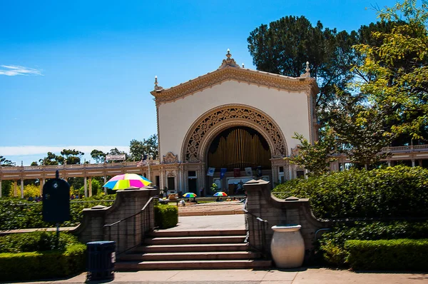 Outdoor Organ Botanical Garden Balboa Park San Diego California Usa — Stock fotografie