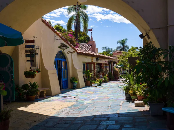 Spanska Arkitekturen Balboa Park San Diego Kalifornien Usa Parken Och — Stockfoto