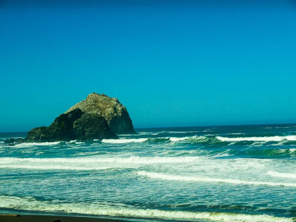 Salvaje Hermosa Costa Del Pacífico Entre México Canadá Los Estados — Foto de Stock
