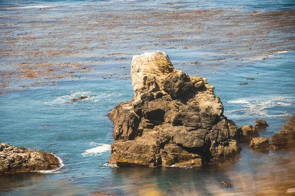 Wild Beautiful Pacific Coast Mexico Canada Usa Bordered East Mountains — Stock Photo, Image