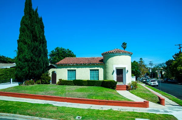 Arte Arquitectura Ciudad Los Ángeles California Ciudad Creció Pequeño Asentamiento — Foto de Stock