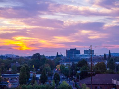 Seattle 'da günbatımı.