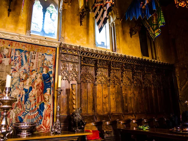 Hearst Castle National Historical Landmark Mansion San Simeon California Designed — Stock Photo, Image