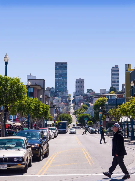 Ruas São Francisco Califórnia Eua San Francisco Principal Centro Financeiro — Fotografia de Stock