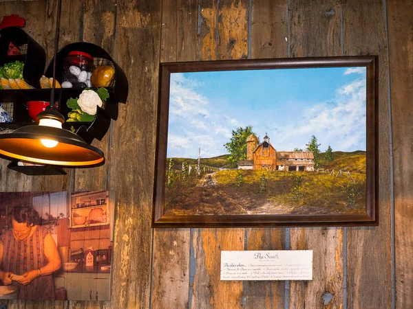 Memorabilia Café Área Das Montanhas Blue Ridge Muitos Restaurantes Cafés — Fotografia de Stock