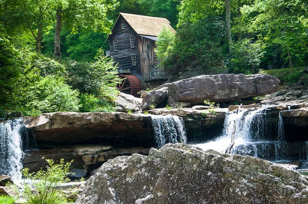 Glade Creek Grist Mill Babcock State Park West Virginia Usa — Stockfoto