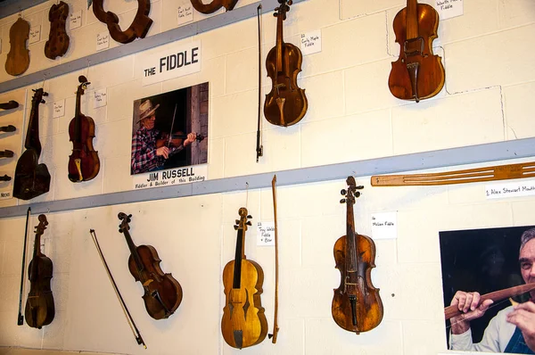 John Rice Irwin Spent Lifetime Collecting Artifacts Appalachian People Museum — Stock Photo, Image