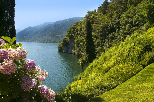 Villa Del Balbianello Lake Como Northern Italy Villa Built 1700S — Stock Photo, Image