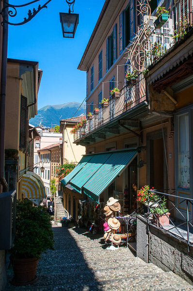 Called the Pearl of Lake Como, Bellagio is a town located on Lake Como.Its steep stepped street are traffic free and give lovely views of the Lake They are shady in hot Italian summer