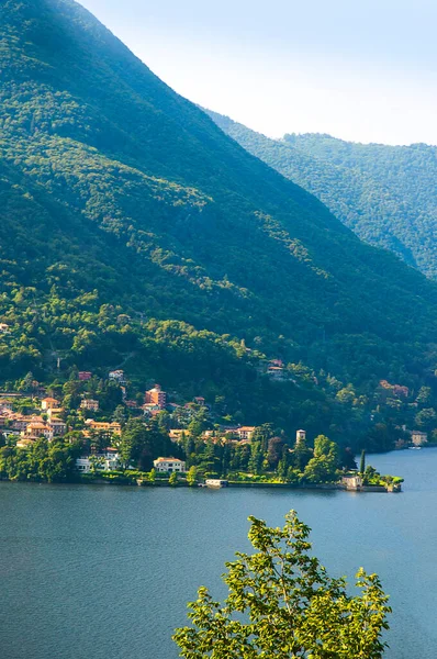 Northern End Lake Como Italy Tirano Lombardy Italian Alps — Stock Photo, Image