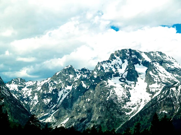 Grand Tetons National Park Which United States National Park Located — Stock Photo, Image