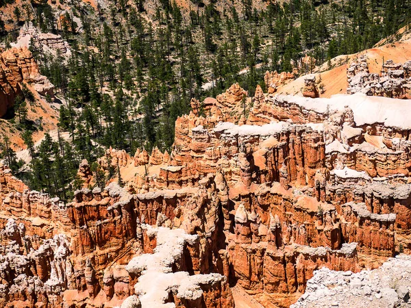 Ngarai Bryce Utah Berbeda Karena Struktur Geologi Yang Disebut Hoodoos — Stok Foto