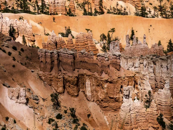 Ngarai Bryce Utah Berbeda Karena Struktur Geologi Yang Disebut Hoodoos — Stok Foto
