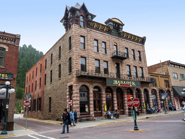 Gebouwen Deadwood South Dakota Usa Deadwood Een Plaats City Amerikaanse — Stockfoto