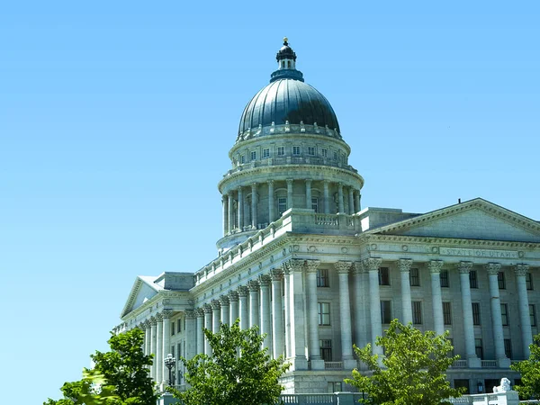 Salt Lake City Abd Nin Utah Eyaletinin Başkenti Kalabalık Şehridir — Stok fotoğraf