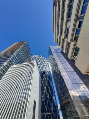 modern office buildings, architecture and city