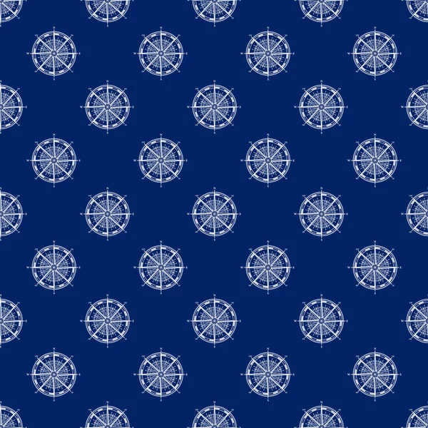 Pusula gül, Denizcilik Turizm kavramı, çizgi stili tasarım, vektör çizim ile sorunsuz seyahat desen