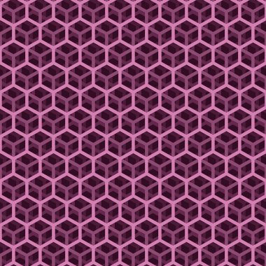 Sorunsuz pembe küp model