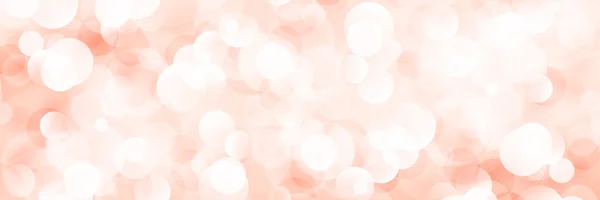 Soft Bright Abstract Bokeh Banner — Vector de stoc