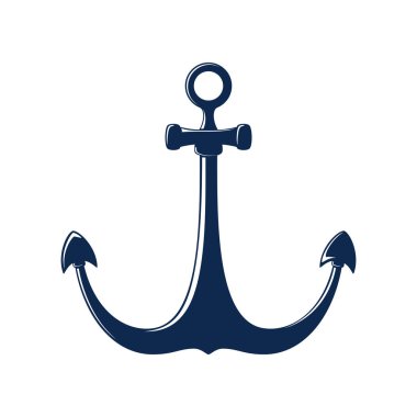 Beyaz arka plan üzerinde izole çapa