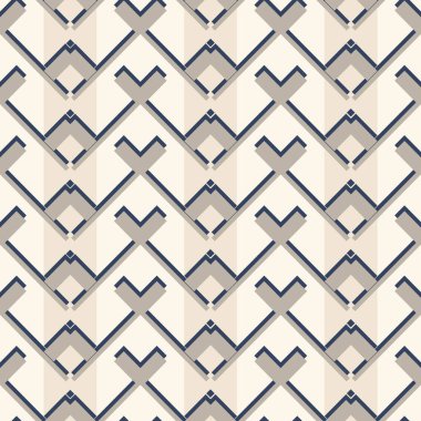 Geo soyut sembolü bej fildişi donanma kare eşkenar dörtgenleri dikey arka plan tasarımı