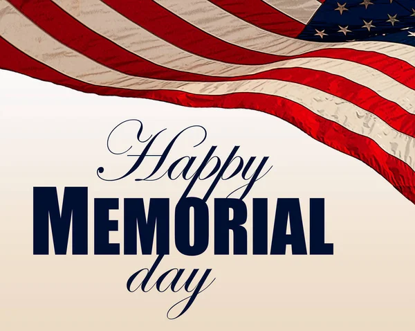 Birleşik Devletler bayrak anma günü. 4 Temmuz. 3B illüstrasyon.