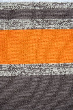 Örgü kazak doku portre