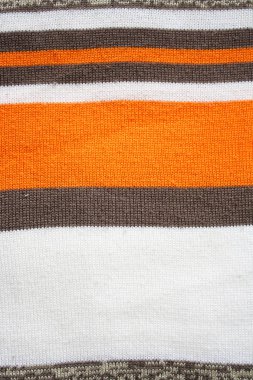 Örgü kazak doku portre