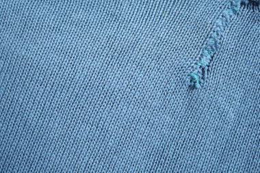 Örgü kazak doku portre