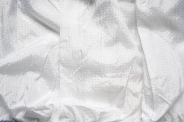 Tatlı beyaz gazlı bez doku