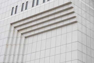 modern mimari bir köşesinde