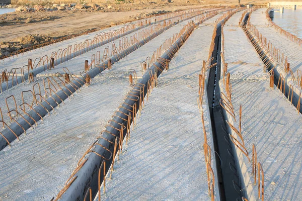 Fundação Estaleiro Construção — Fotografia de Stock