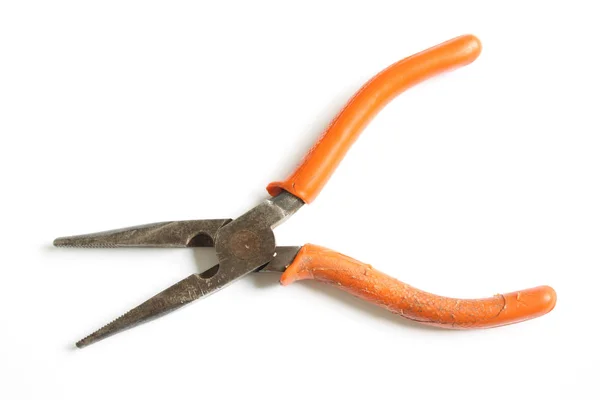 Tool Pliers White Background — Stock Photo, Image