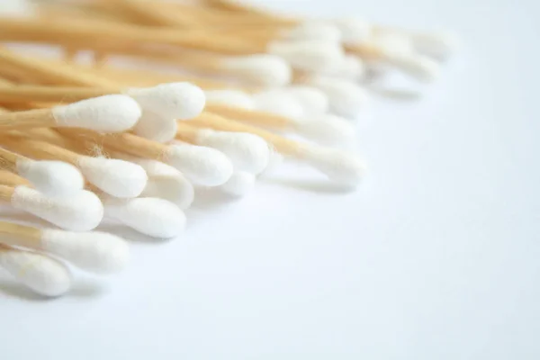 Close Cotton Swab — Stock Photo, Image