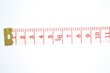 Yakın çekim şerit metre