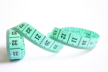 Yakın çekim şerit metre