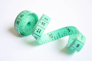 Yakın çekim şerit metre