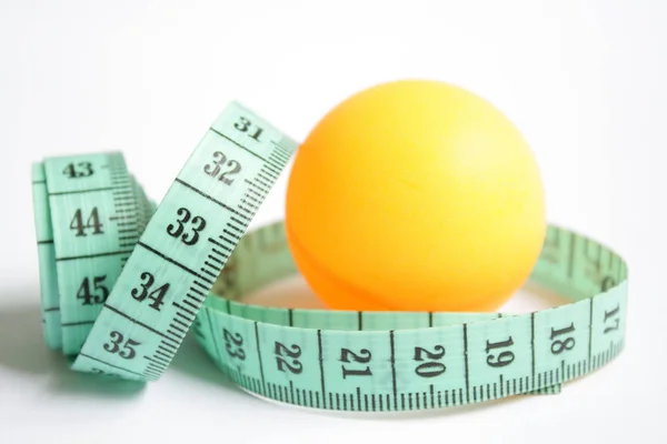 Tape Measure Table Tennis — Stock Photo, Image