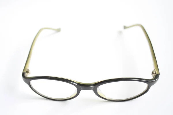 Nahaufnahme Schwarze Brille — Stockfoto