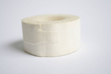 Yakın çekim beyaz tıbbi bant