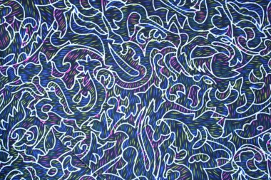 Renkli çiçek bez doku