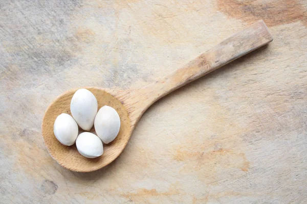 Seasonings Wooden Board — Stock Photo, Image