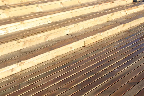 Venkovní Dřevěné Podlahy Textura — Stock fotografie