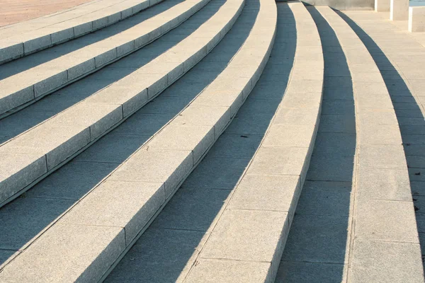 Close Rounded Staircase — Stock Photo, Image