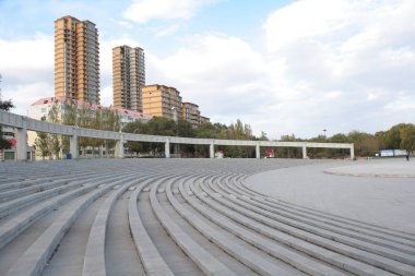 Şehir bina ve kareler