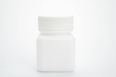 Tatlı beyaz plastik şişe