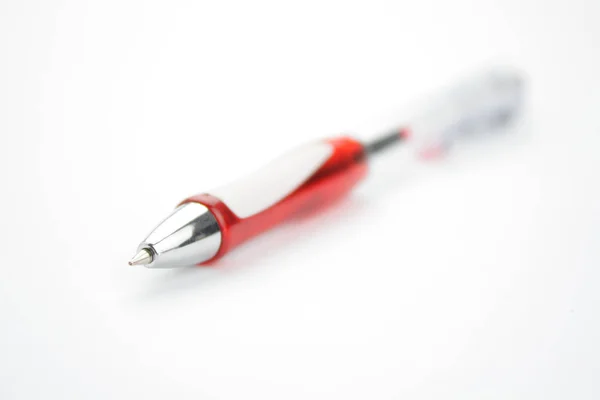 Красная Ручка Крупным Планом — стоковое фото