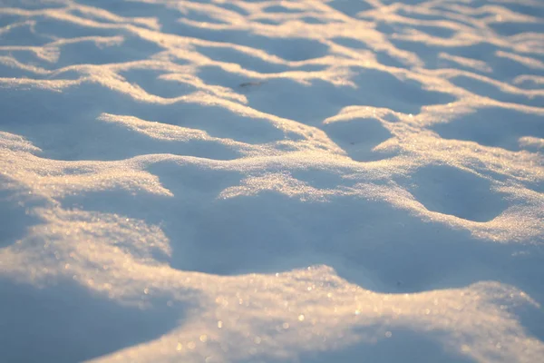Snow Mounds Texture Background — Stock Photo, Image