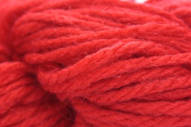 Yakın çekim kırmızı iplik