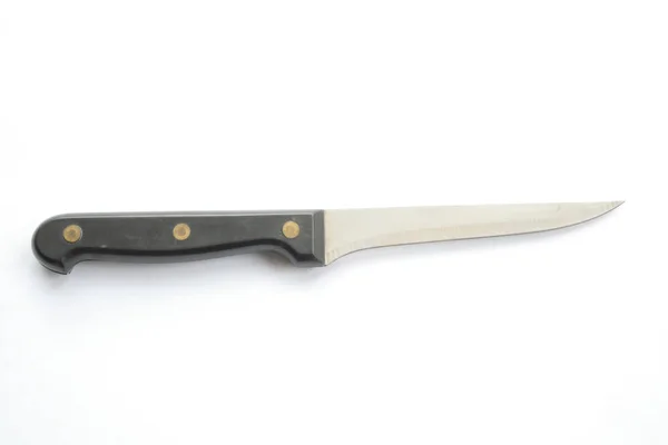 Nóż Kuchenny Białym Tle — Zdjęcie stockowe